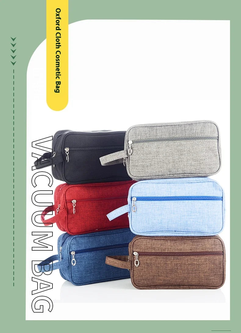Oxford Cloth Waterproof Wash Bag Men's Travel Portable Bag Women's Multifunctional Makeup Bag