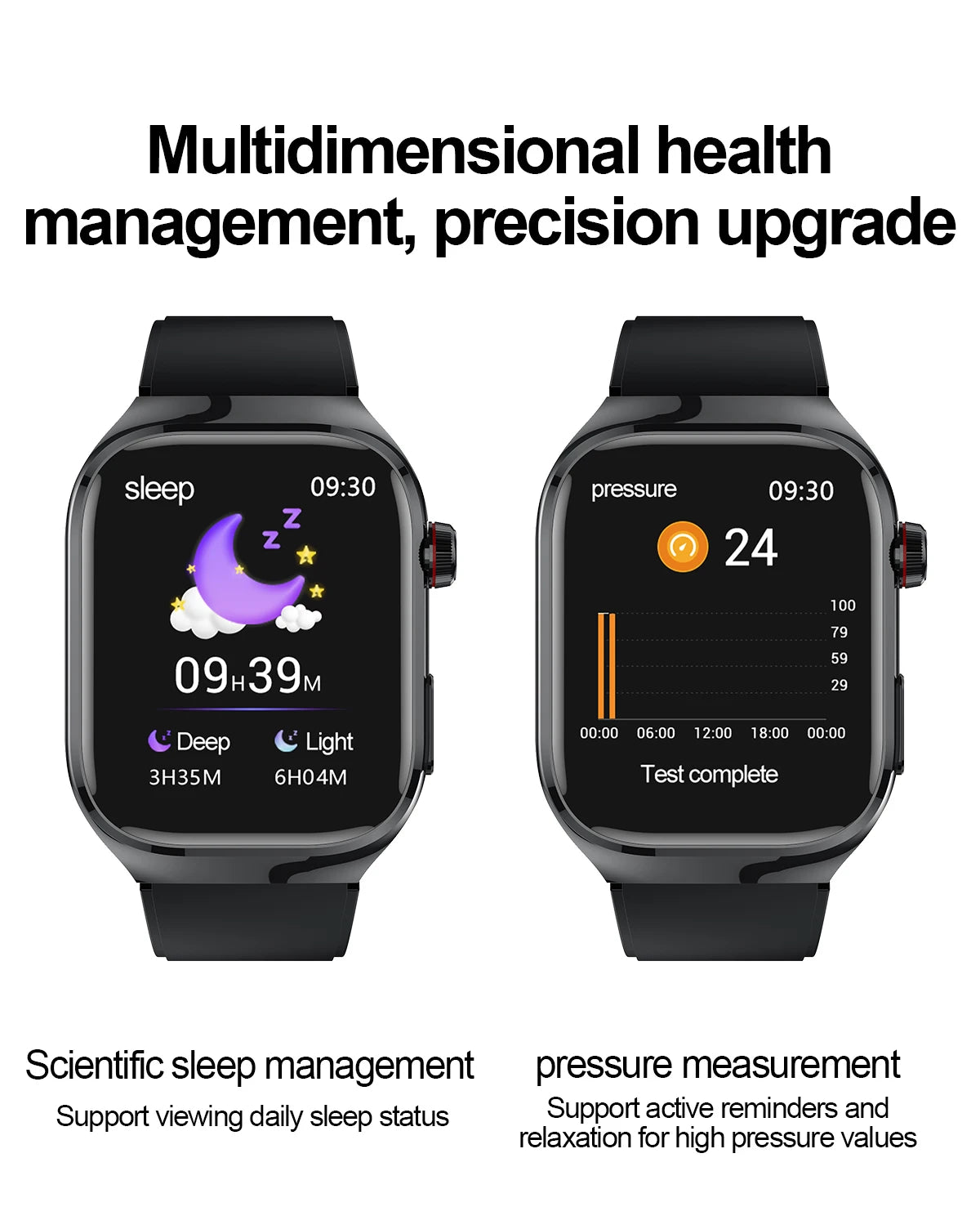 2025 New Uric Acid Blood Fat Smart Watch Men ECG+PPG Pulse Blood Pressure Bluetooth Call Sports for Xiaomi Health Tracking Watch