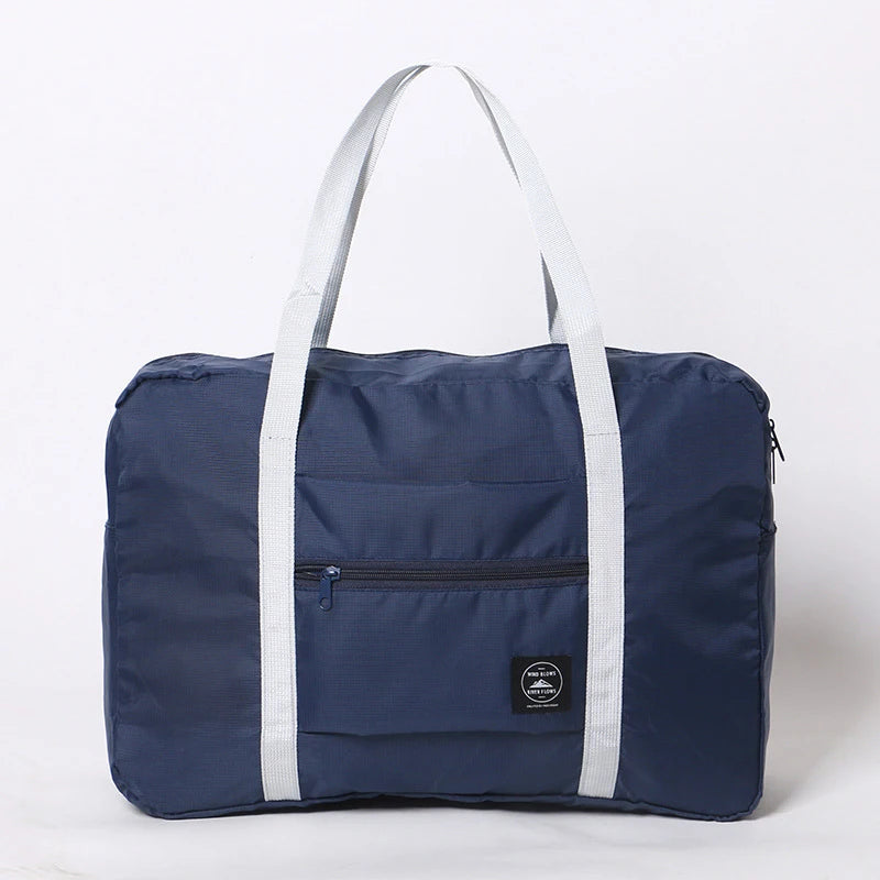Foldable Travel Storage Bag Large-capacity Baggage Package Portable Multi-function Airplane Handbag Washing Supplies Storage Bag