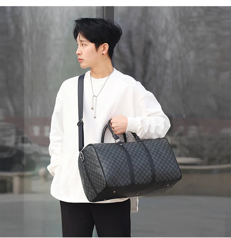 Luxury New 2024 Travel Bags Men Leisure Travel Fitness for Women Capacity Suitcases Handbags Hand Luggage Travel Duffle Bags